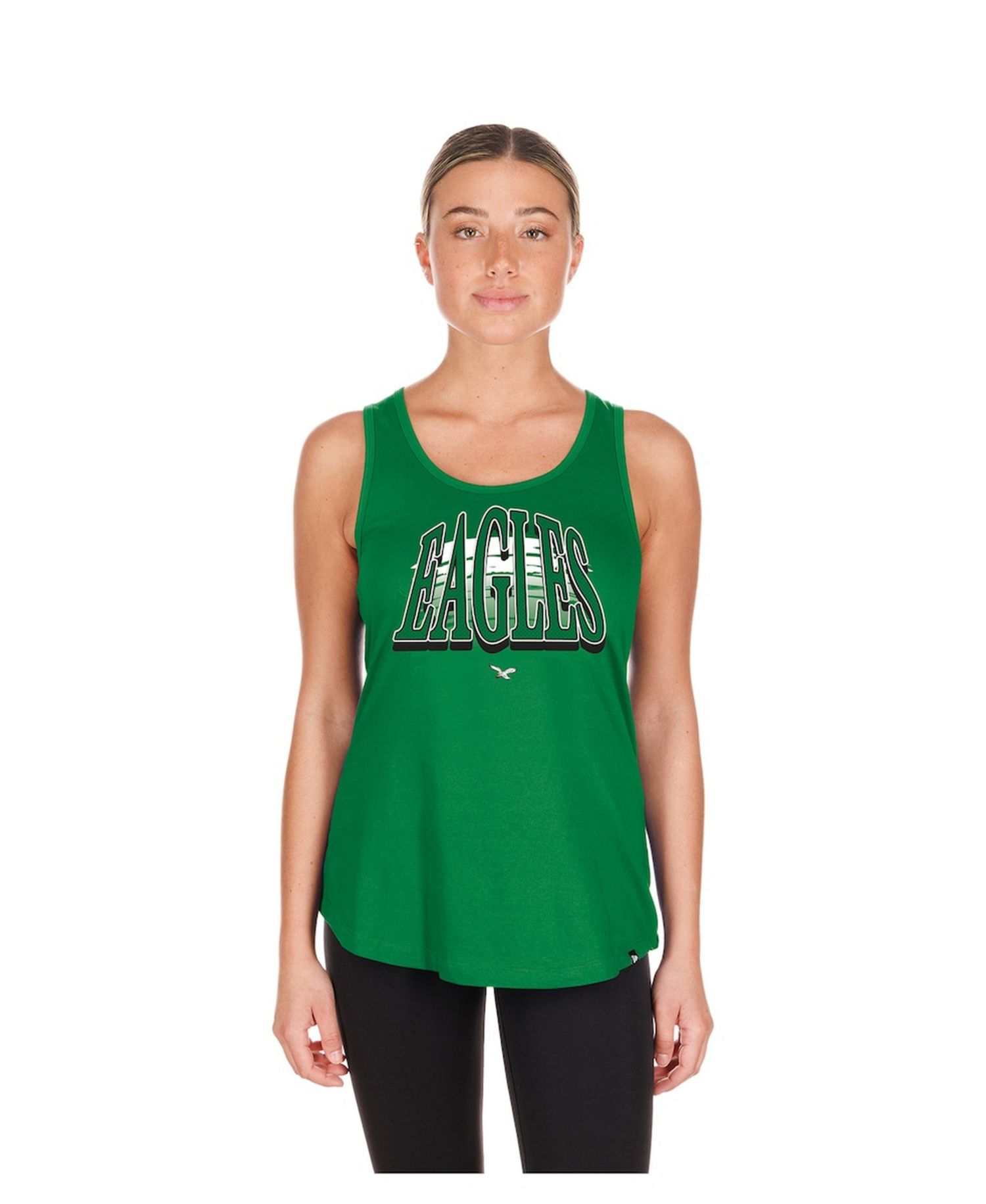 Women's Kelly Green Philadelphia Eagles Summer Tank Top