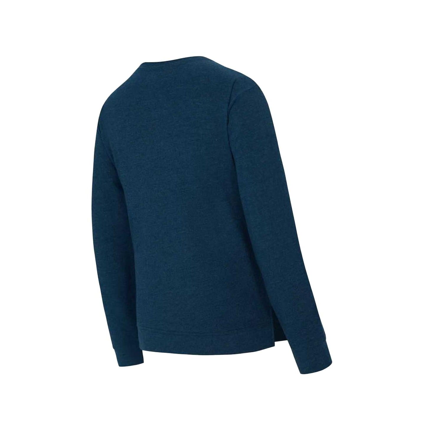 Женская футболка Concepts Sport Navy New York Yankees Birch French Terry Long Sleeve — фото 2