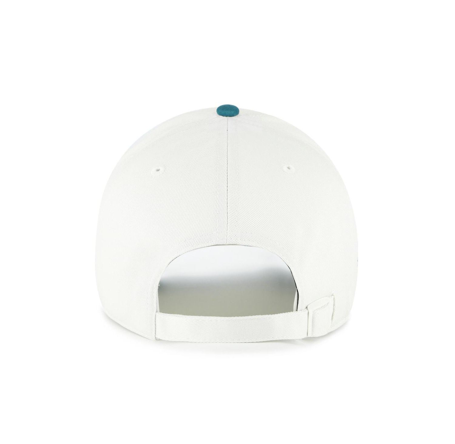 Men's White/Teal Athletics Contemporary Tonal Clean Up Adjustable Hat