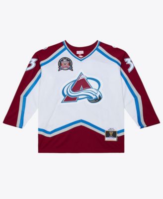 Men's Patrick Roy White Colorado Avalanche 1995 Power Play Jersey