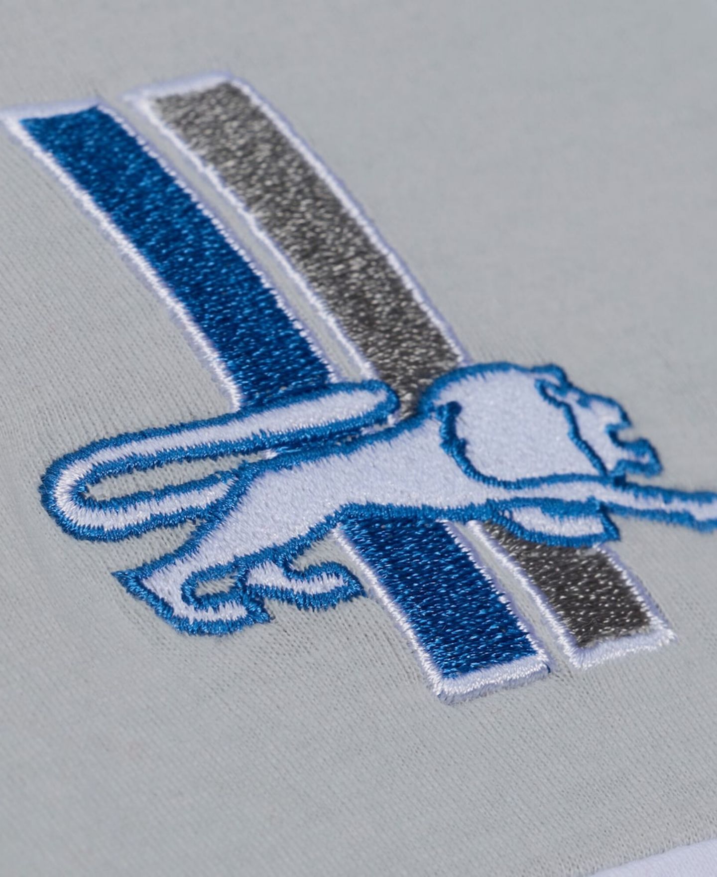 Мужской топ Mitchell & Ness Blue/Silver Detroit Lions Head Coach — фото 3