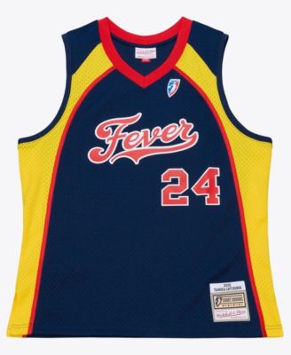 Men's and Women's Tamika Catchings Navy Indiana Fever Court Origins Swingman Jersey