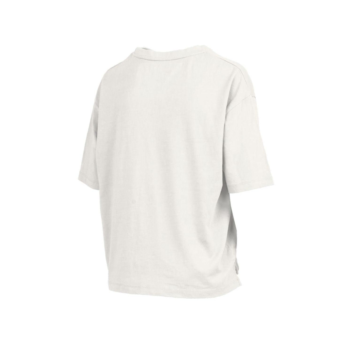 Women's White Kentucky Wildcats Big Canvas Puff Castillo Motley Slub T-Shirt