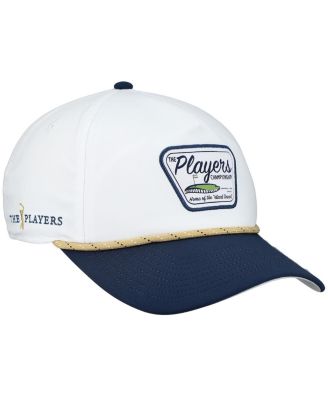 Men's White THE PLAYERS Island Green Patch Rope Adjustable Hat