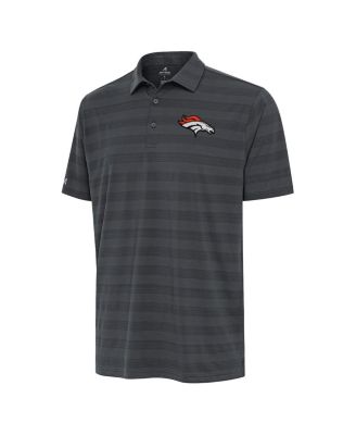 Men's Pewter Denver Broncos Tunnel Polo Shirt