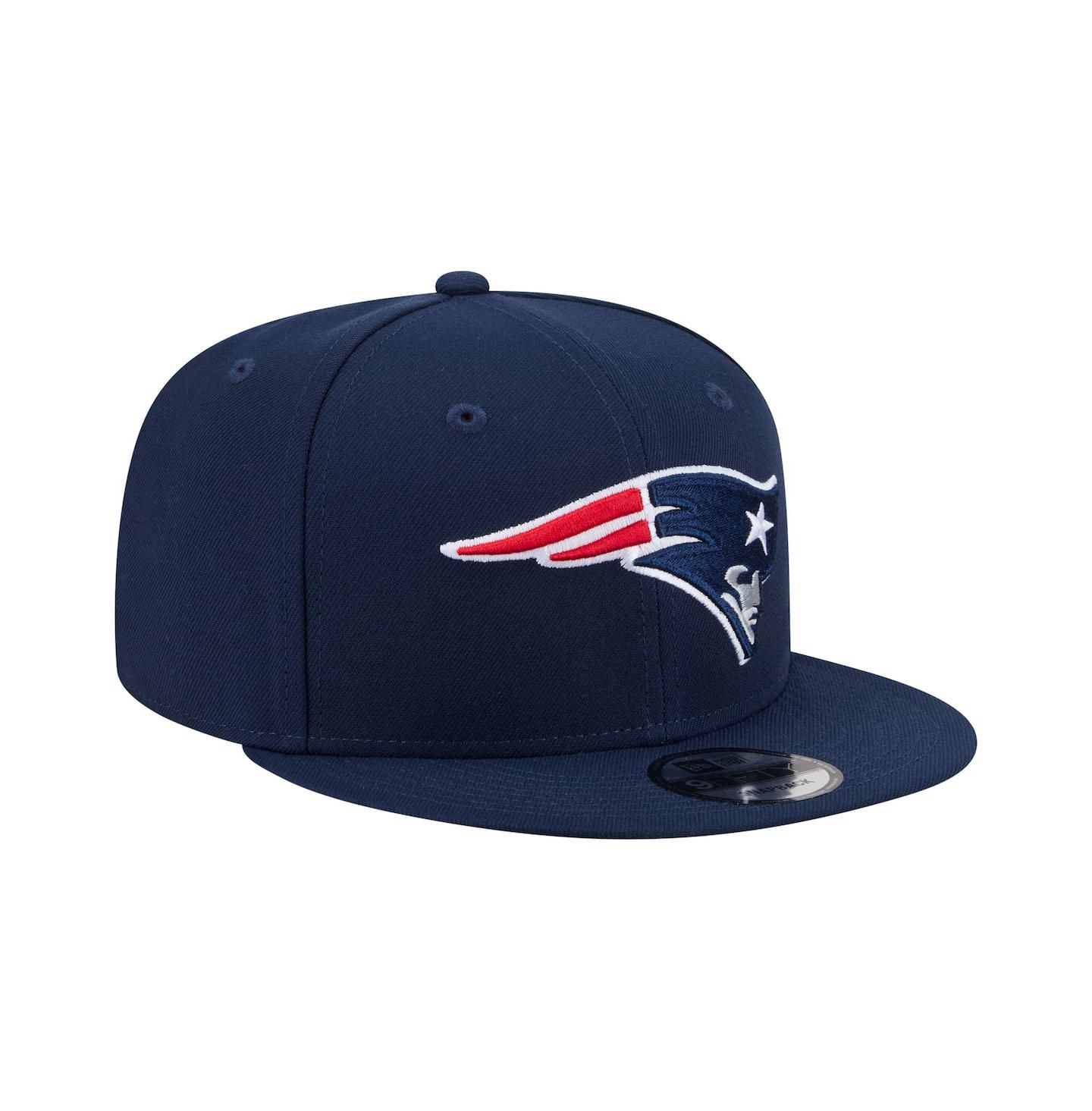 Мужская кепка New Era Navy New England Patriots 9FIFTY Snapback Hat — фото 3