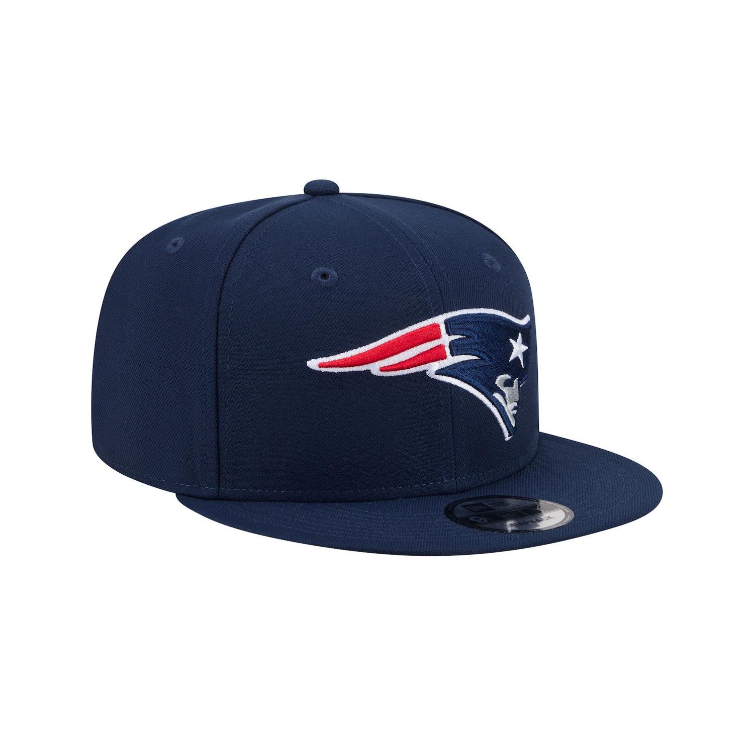 Men's Navy New England Patriots 9FIFTY Snapback Hat