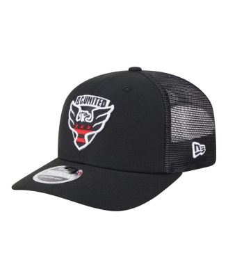Men's Black D.C. United Jersey Hook 9SEVENTY Adjustable Hat
