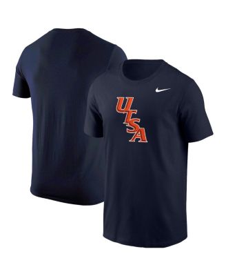 Men's Navy UTSA Roadrunners Diagonal Logo T-Shirt