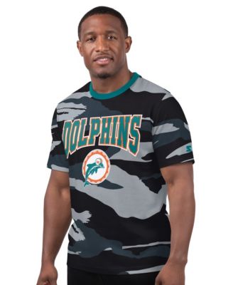 Men's Camo/Gray Miami Dolphins Thursday Night Gridiron Classics Logo T-Shirt
