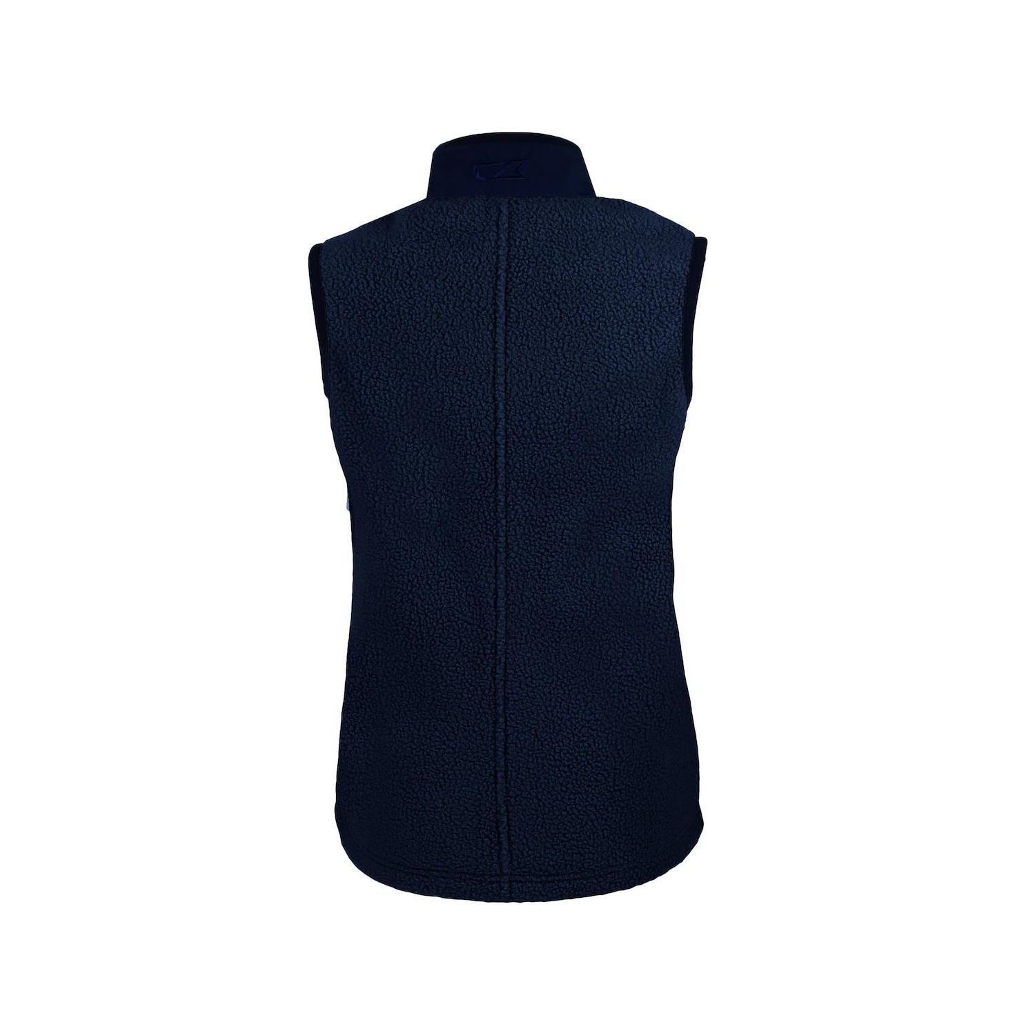Women's Navy Los Angeles Dodgers Cascade Eco Sherpa Fleece Vest