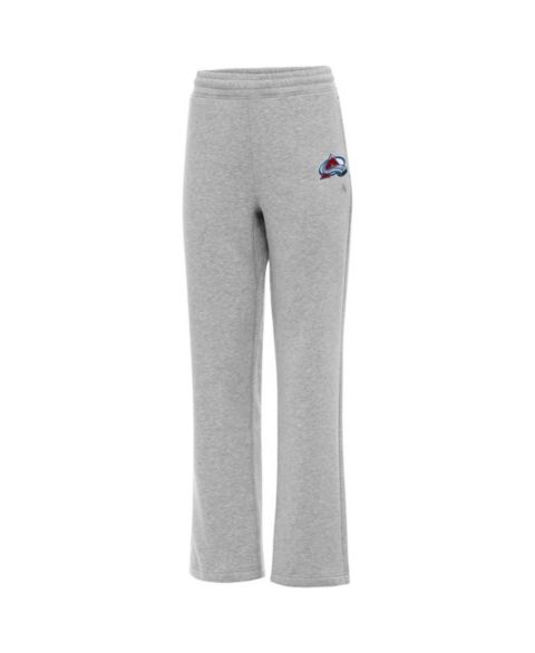 Женские брюки Antigua Heather Gray Colorado Avalanche Victory Sweatpants
