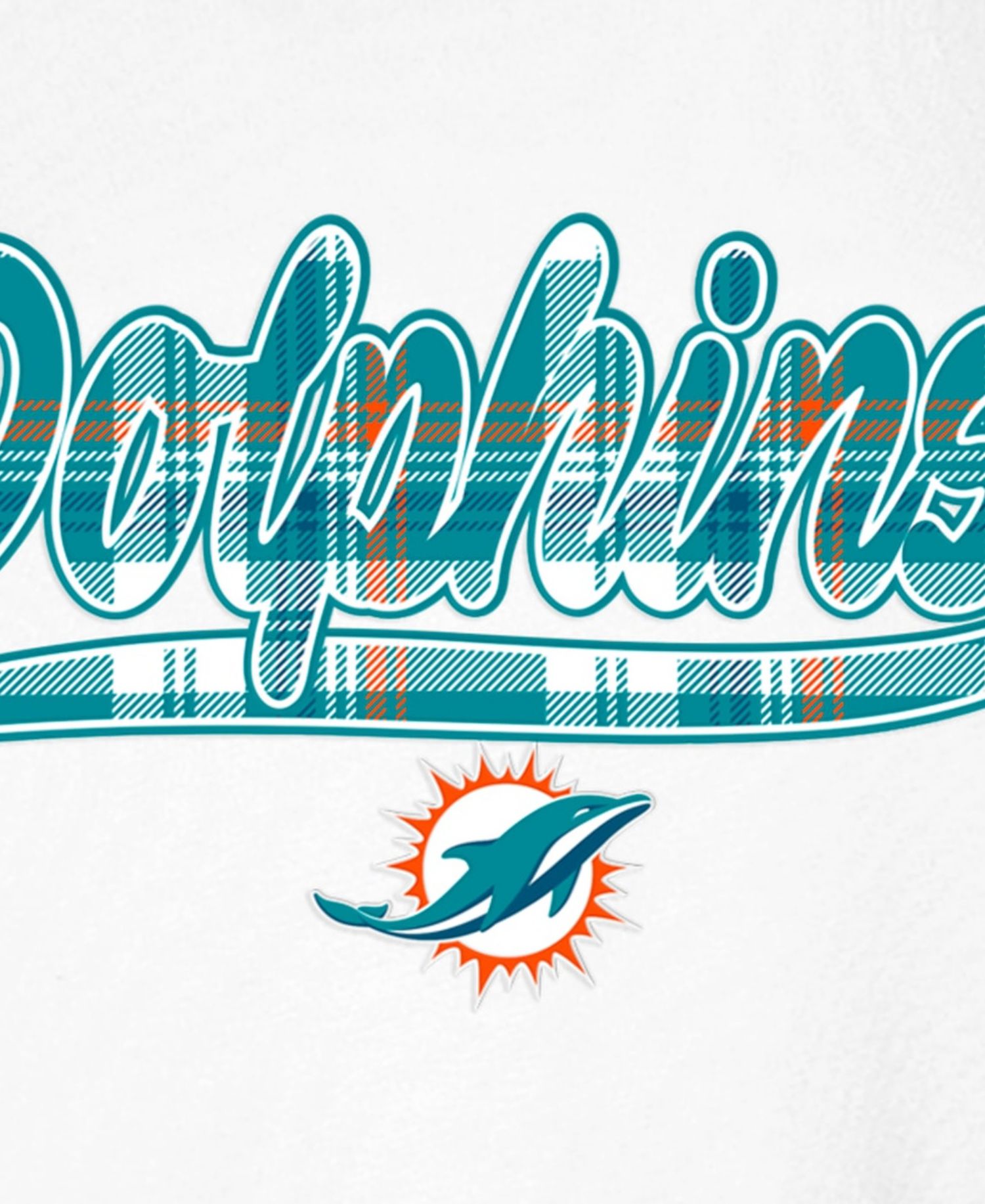 Women's White/Aqua Miami Dolphins 3rd Down T-Shirt