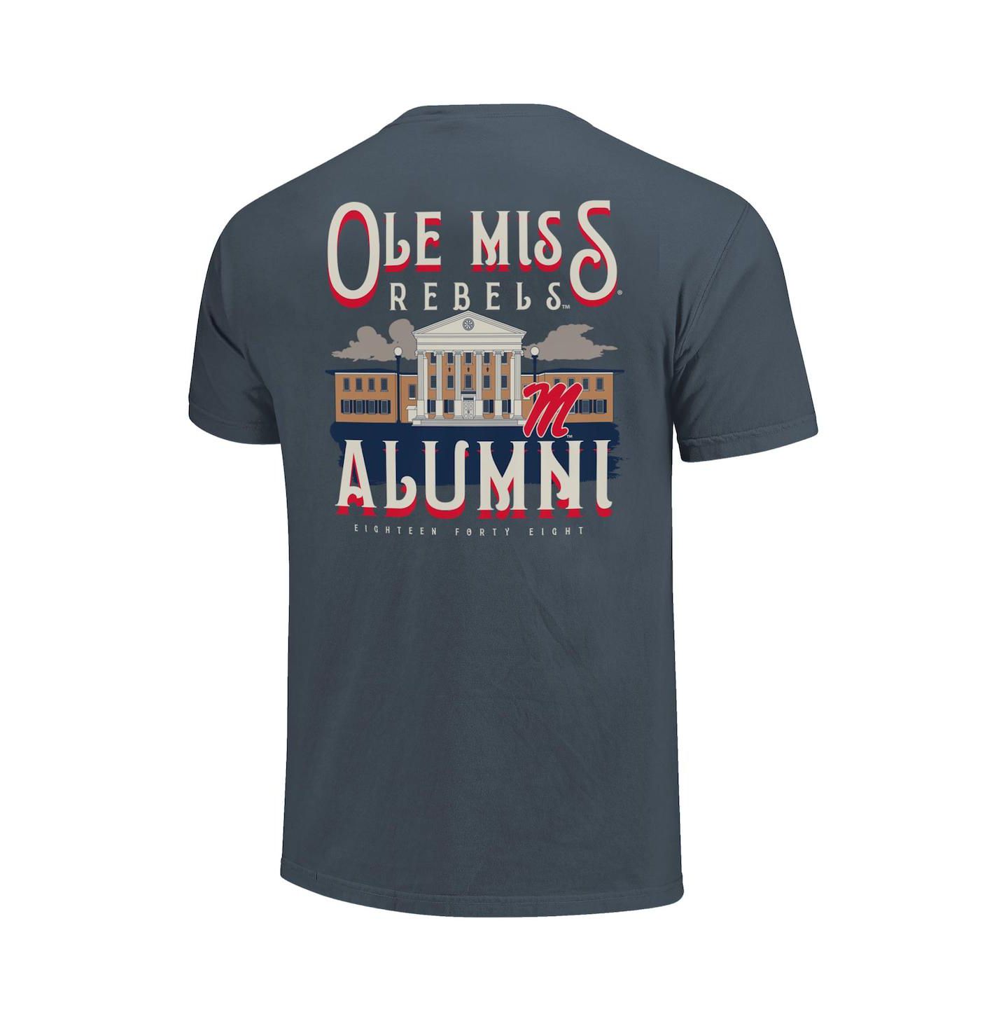 Футболка Image One Denim Ole Miss Rebels Comfort Colors Campus Alumni — фото 2