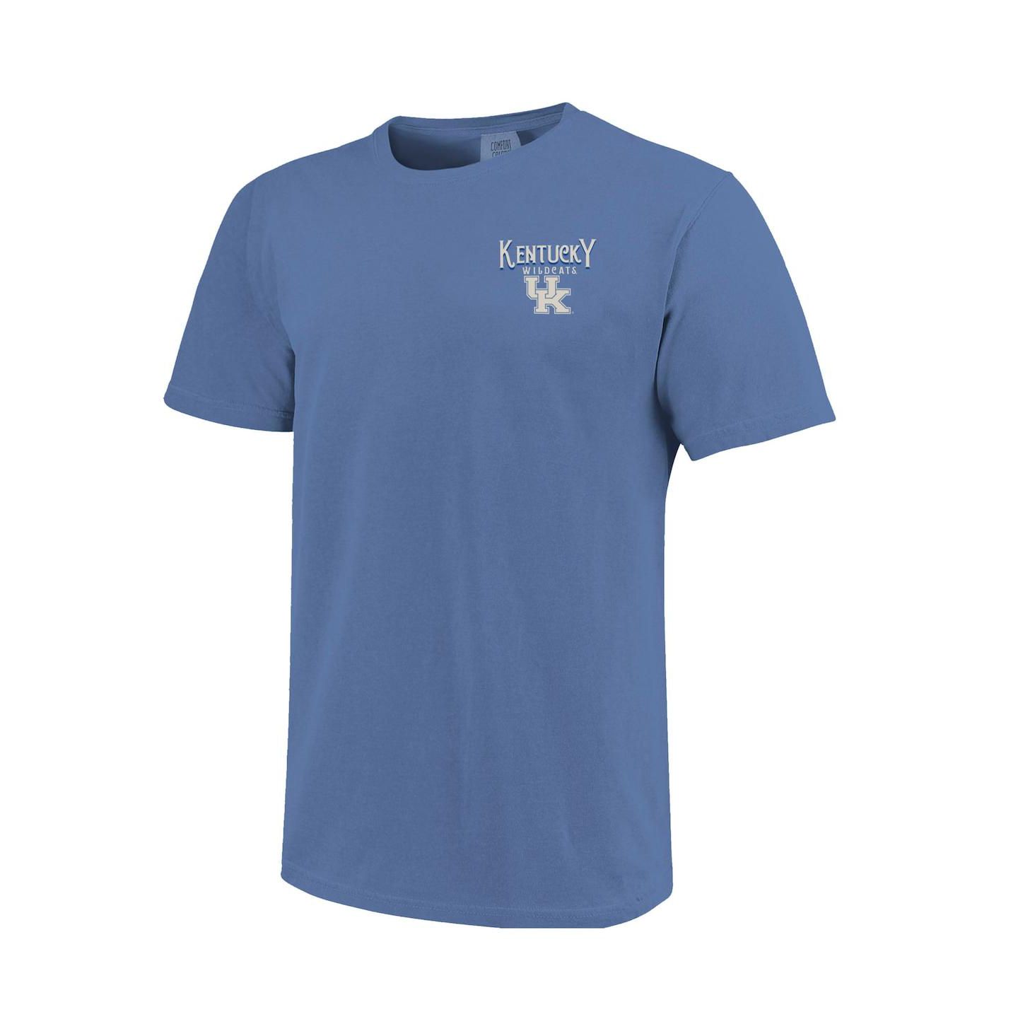 Футболка Image One Royal Kentucky Wildcats Comfort Colors Campus Alumni — фото 3