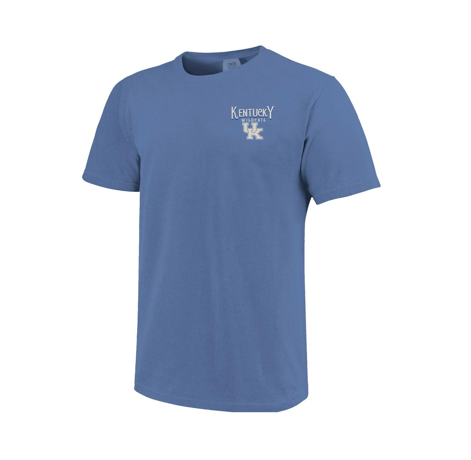Men's and Women's Royal Kentucky Wildcats Comfort Colors Campus Alumni T-Shirt