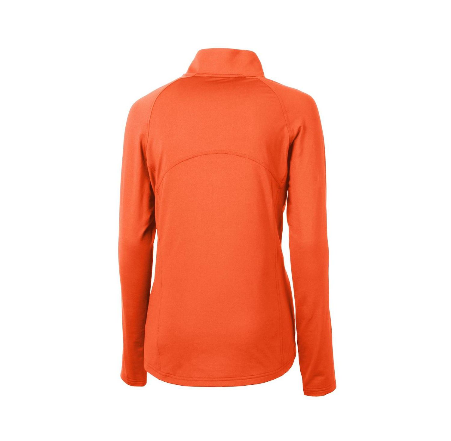 Women's Orange Florida Gators Adapt Eco Knit Stretch Half-Zip Pullover Top