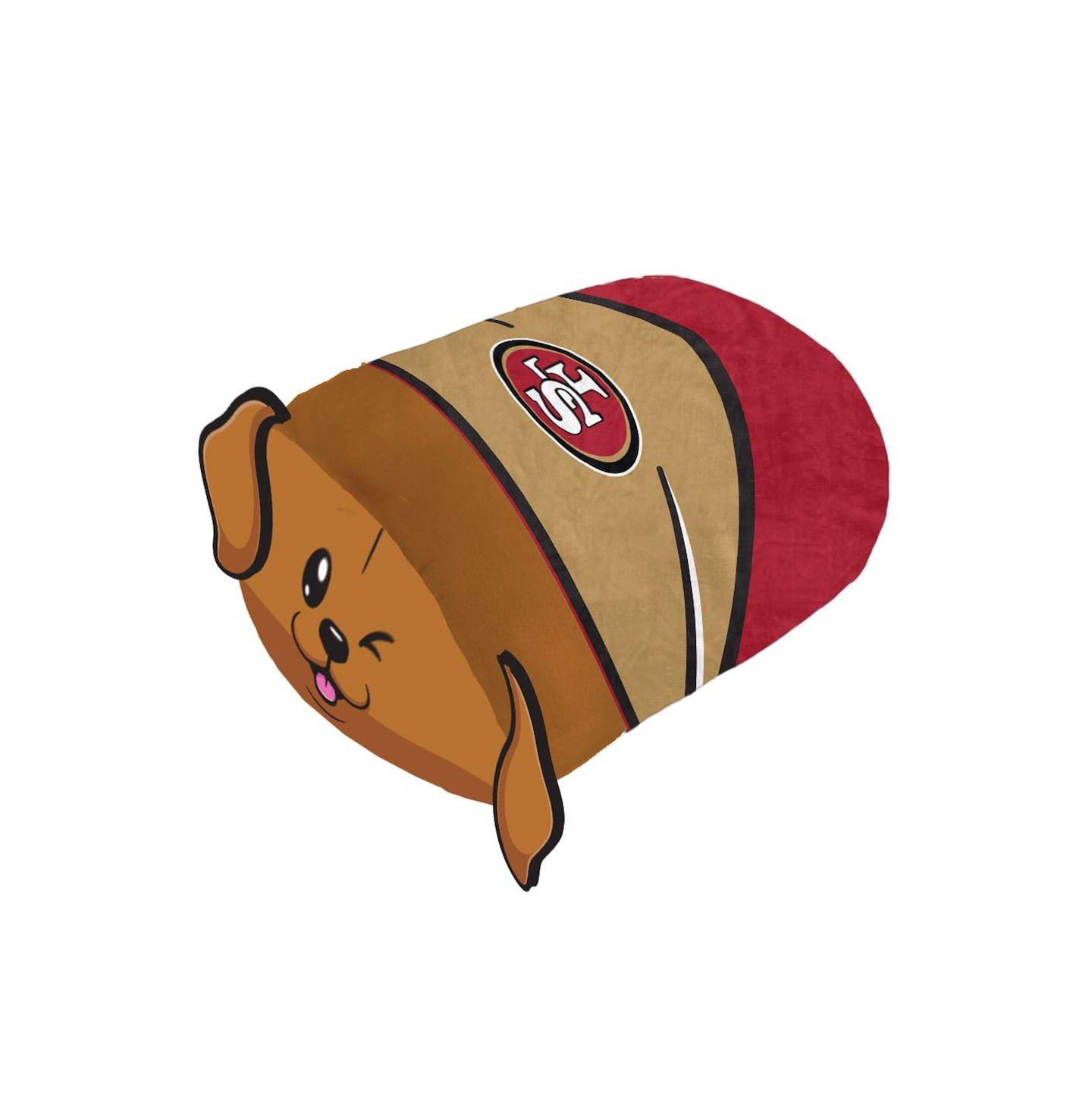 Детская подушка Pegasus San Francisco 49ers Mascot 14" x 16.5" x 6" Plushie Pillow — фото 1