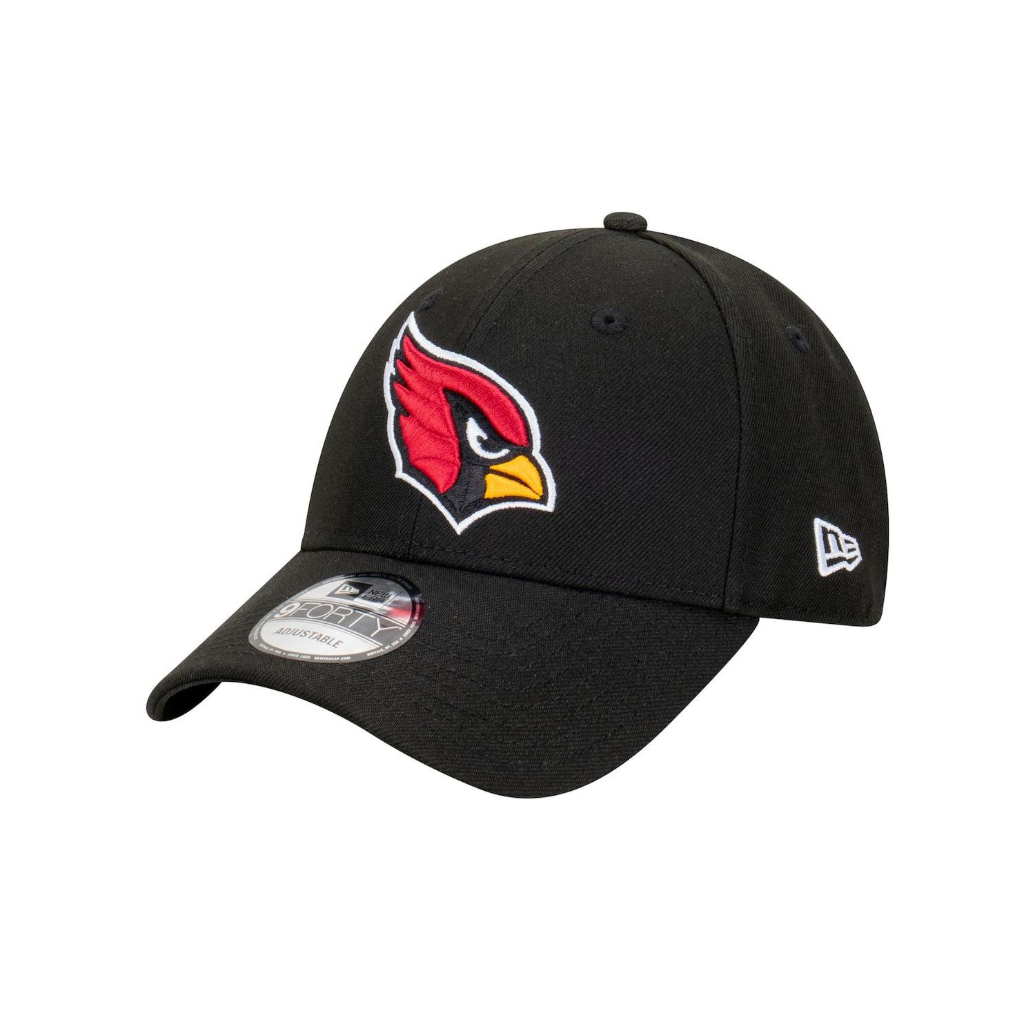 Men's Black Arizona Cardinals Core Team 9FORTY Adjustable Hat