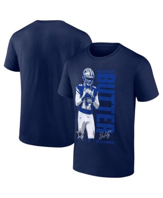 Men's Brandon Aubrey Navy Dallas Cowboys Like Butter T-Shirt