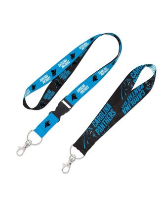 Carolina Panthers 2-Pack Lanyard with Detachable Buckle Key Strap Set