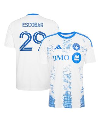 Men's Franco Escobar White CF Montreal 2026 The Procure Jersey Replica Jersey