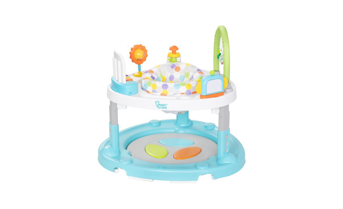 Baby Trend Kids Trend Smart Steps Bounce N Dance 4-in-1 Activity Center Walker - Hexagon Dots