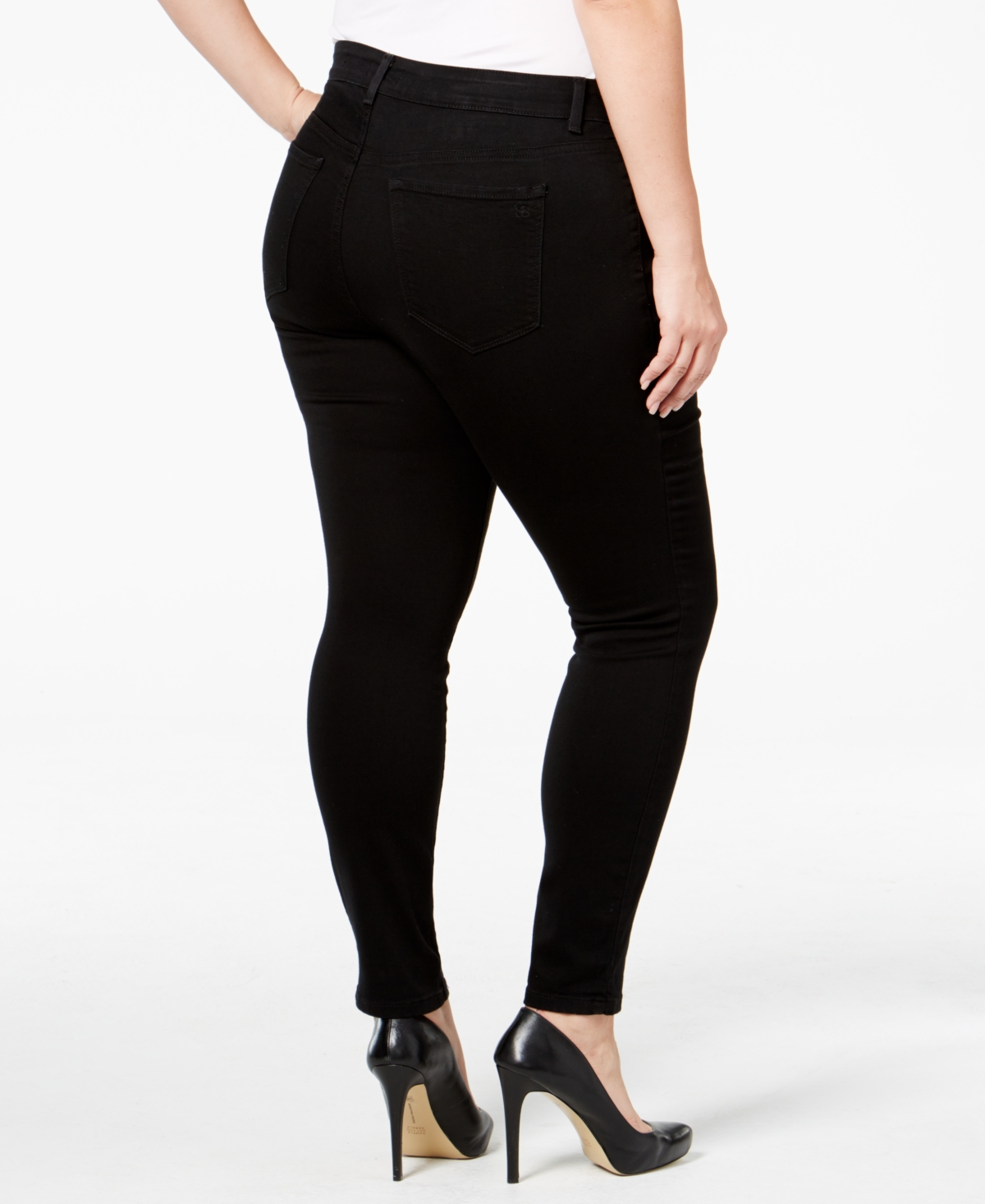 Jessica Simpson Trendy Plus Size Kiss Me Super-Skinny Jeans