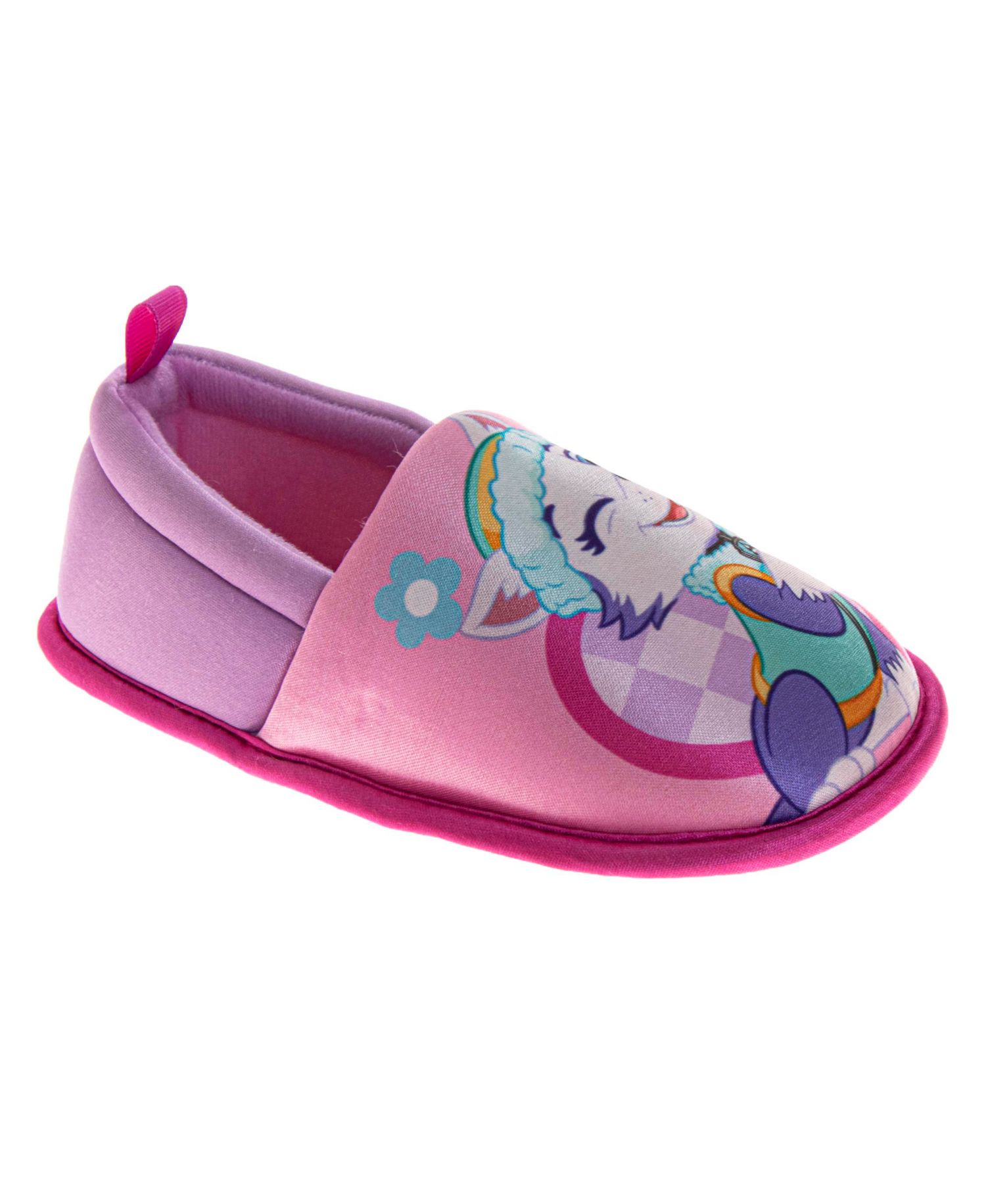 Girls Paw Patrol Skye & Everest Slippers Plush, Warm, and Soft House Shoes