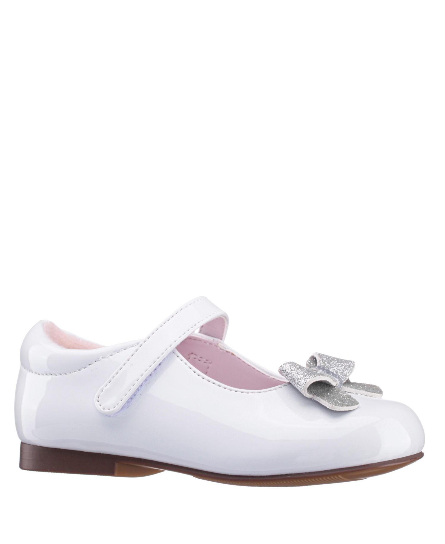 Girls EMEE White Patent Mary Jane Dress Shoe