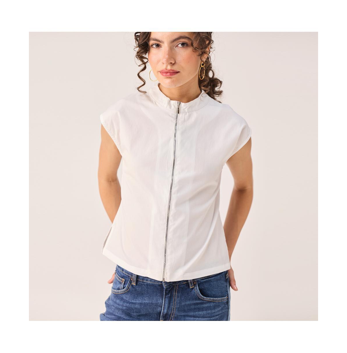 Reistor Women's Front Zip Top