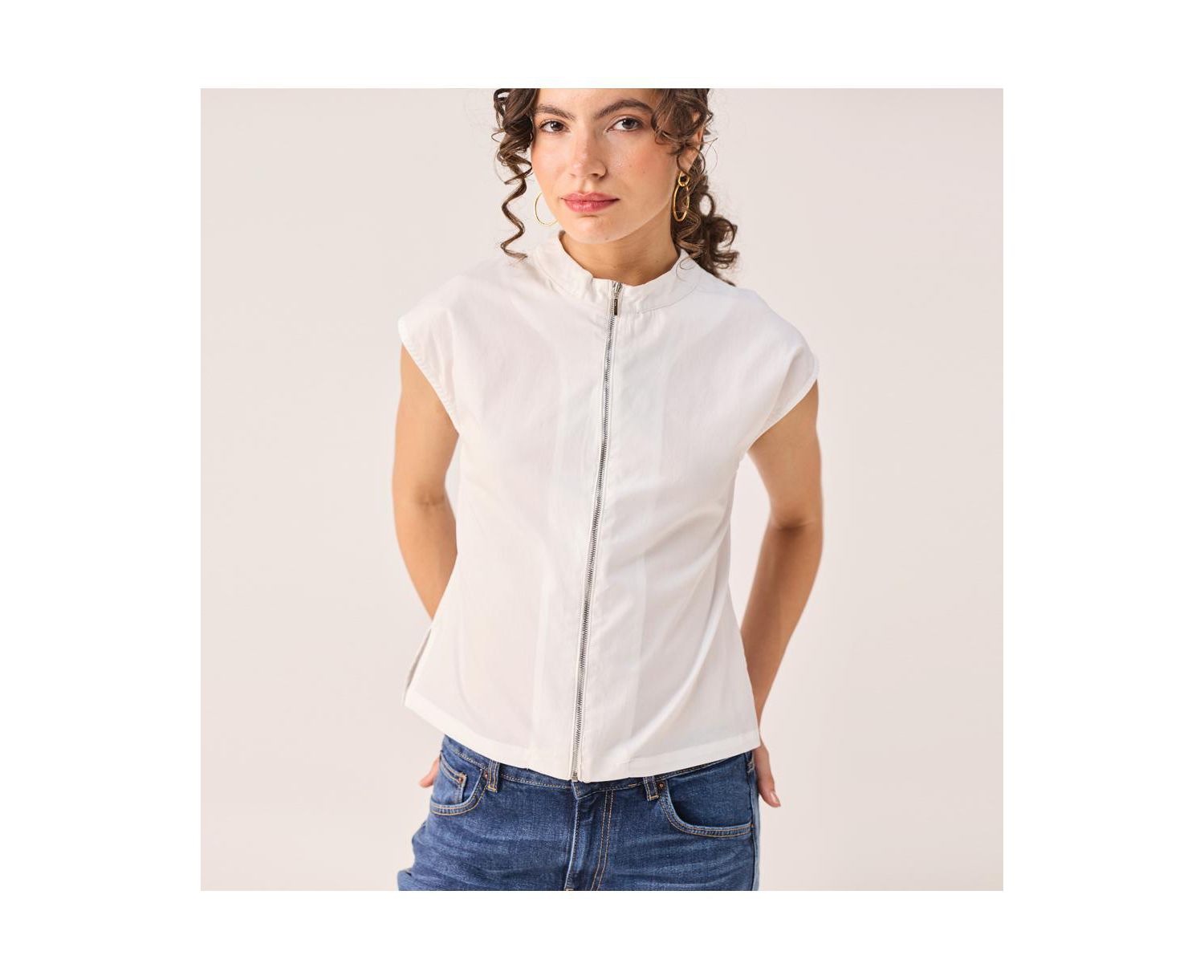 Women's Front Zip Top