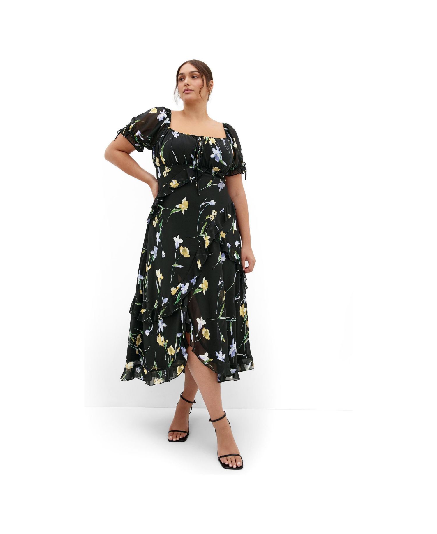 Women's Shayla Petal Print Maxi Dress