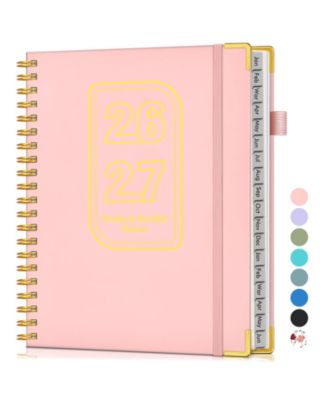 Planner 2026-2027 Weekly Monthly Hardcover Spiral Agenda