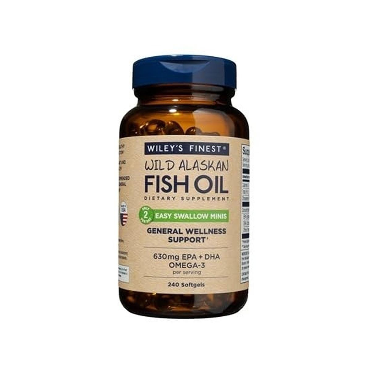 Wiley's Finest Wild Alaskan Fish Oil Minis