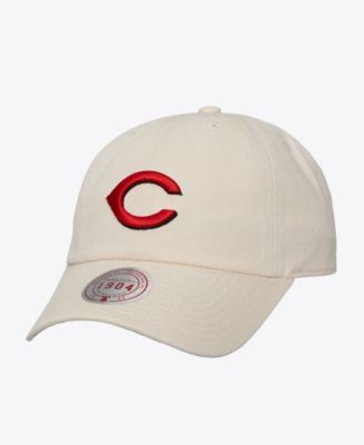 Men's and Women's Cream Cincinnati Reds Off-Season 1904 Strapback Adjustable Hat