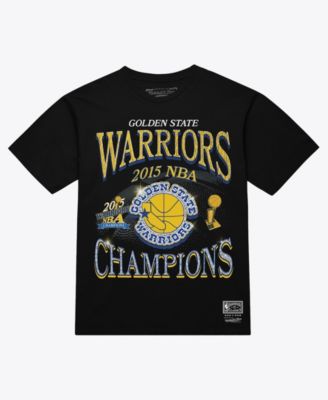 Men's Black Golden State Warriors Champions Era T-Shirt