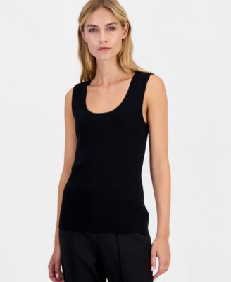Women's Scoop-Neck Sleeveless Top