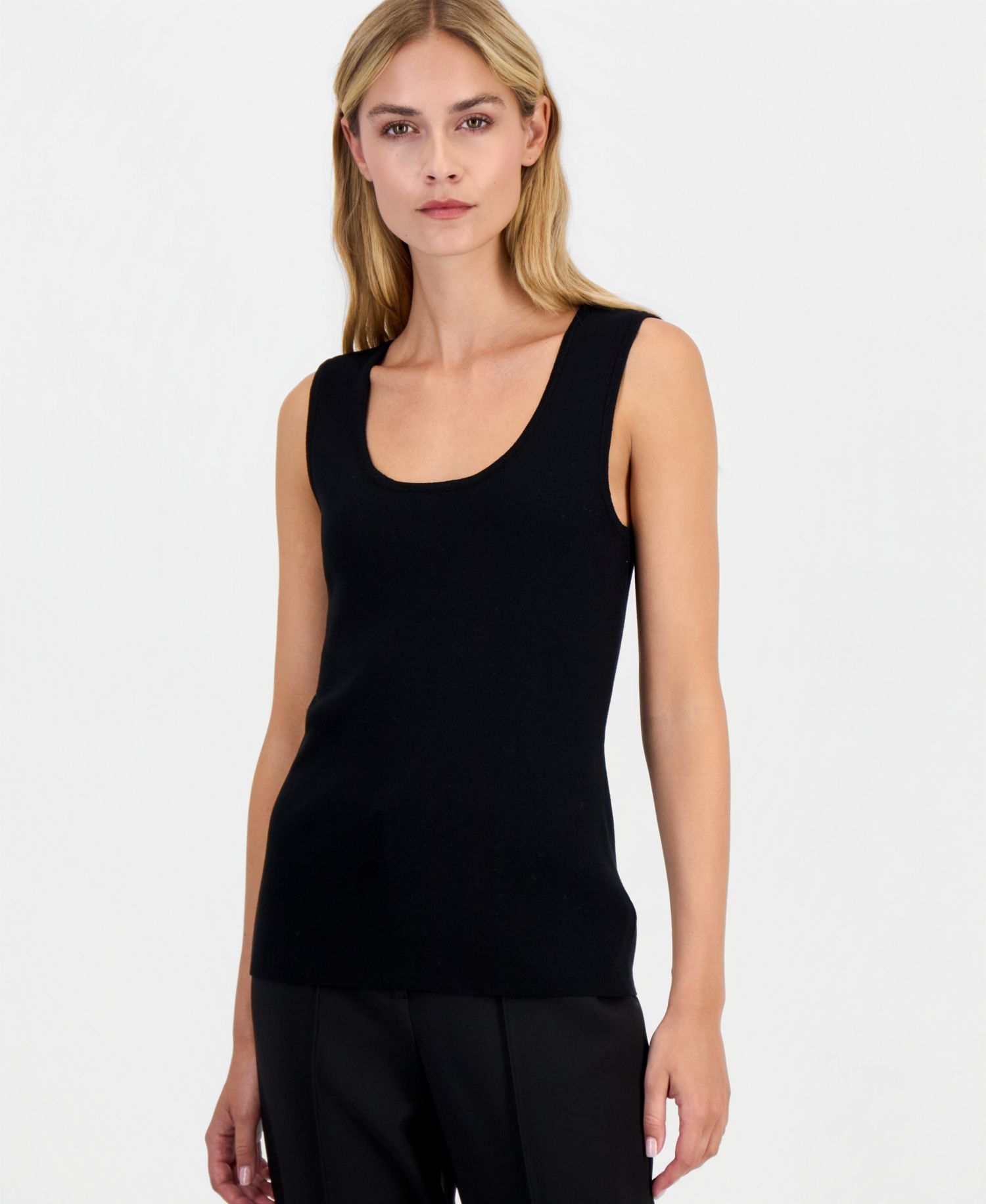 Women's Scoop-Neck Sleeveless Top