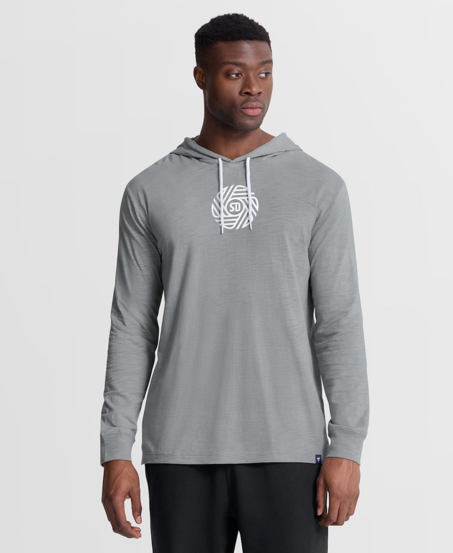 Men's Gray San Diego FC Unending Practice Transitional Slub Hoodie