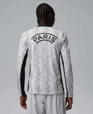 Jordan Men's Black Paris Saint-Germain Long Sleeve Pre-Match Dri