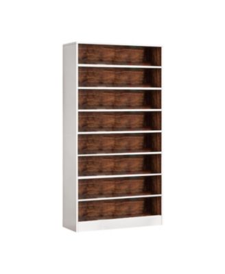 Freestanding 9-Tier Bookshelf Organizer for Home or Office Display