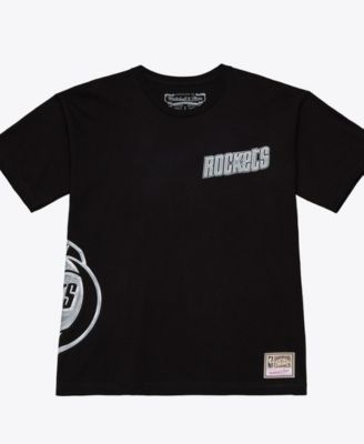 Men's Black Houston Rockets Chrome Heritage T-Shirt