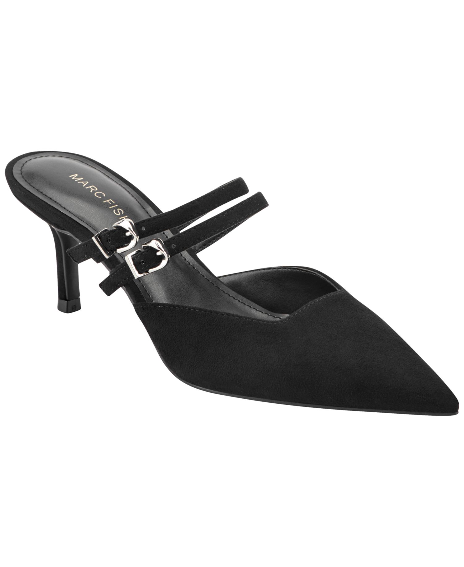 Women's Abele Double Strap Kitten Heel Pumps