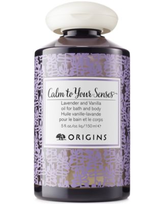 Origins - Calm To Your Senses Lavender and Vanilla Oil for Bath and Body