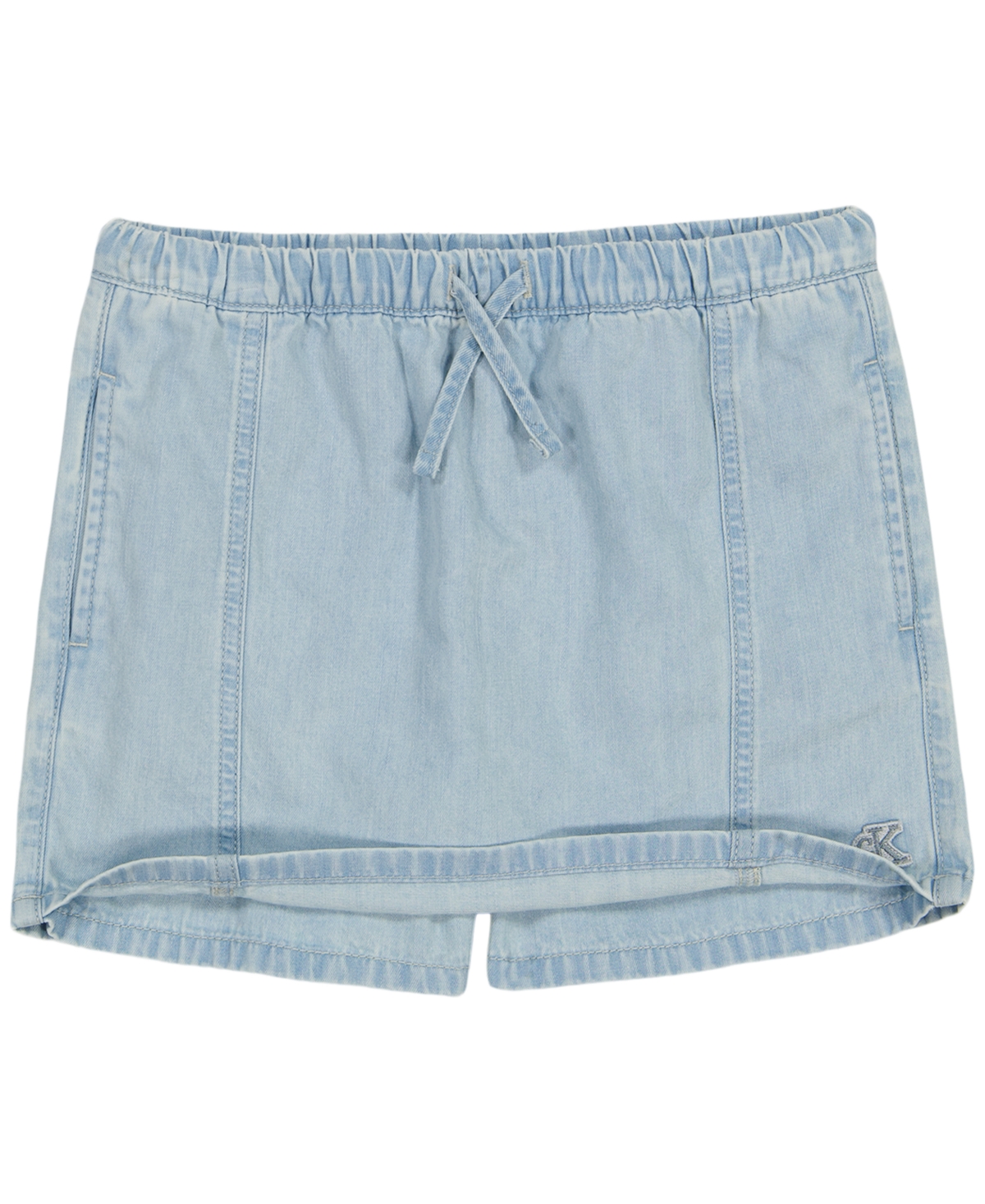 Calvin Klein Girls' 7-16 Denim Skorts