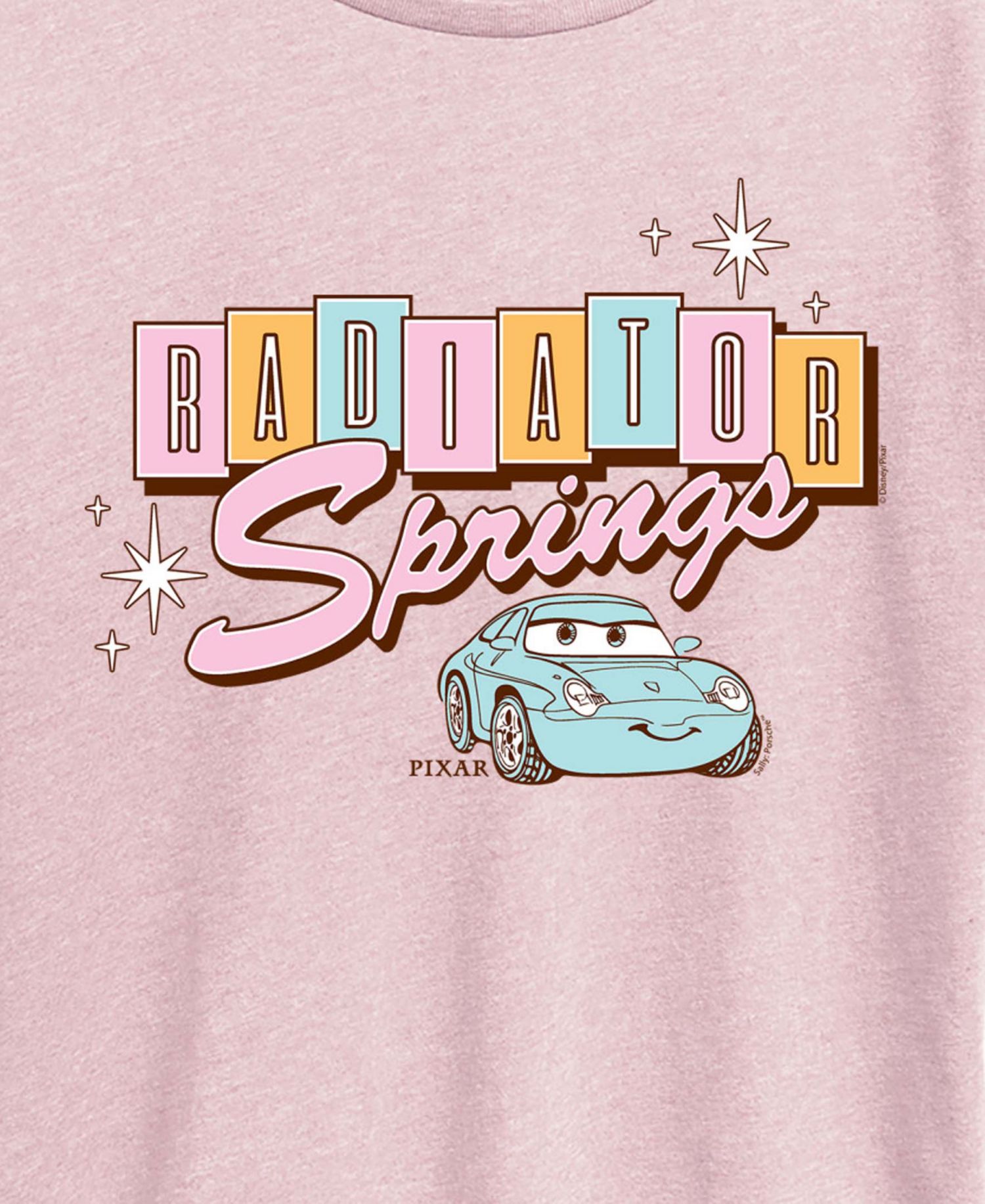 Plus Size Cars Radiator Springs Graphic T-Shirt