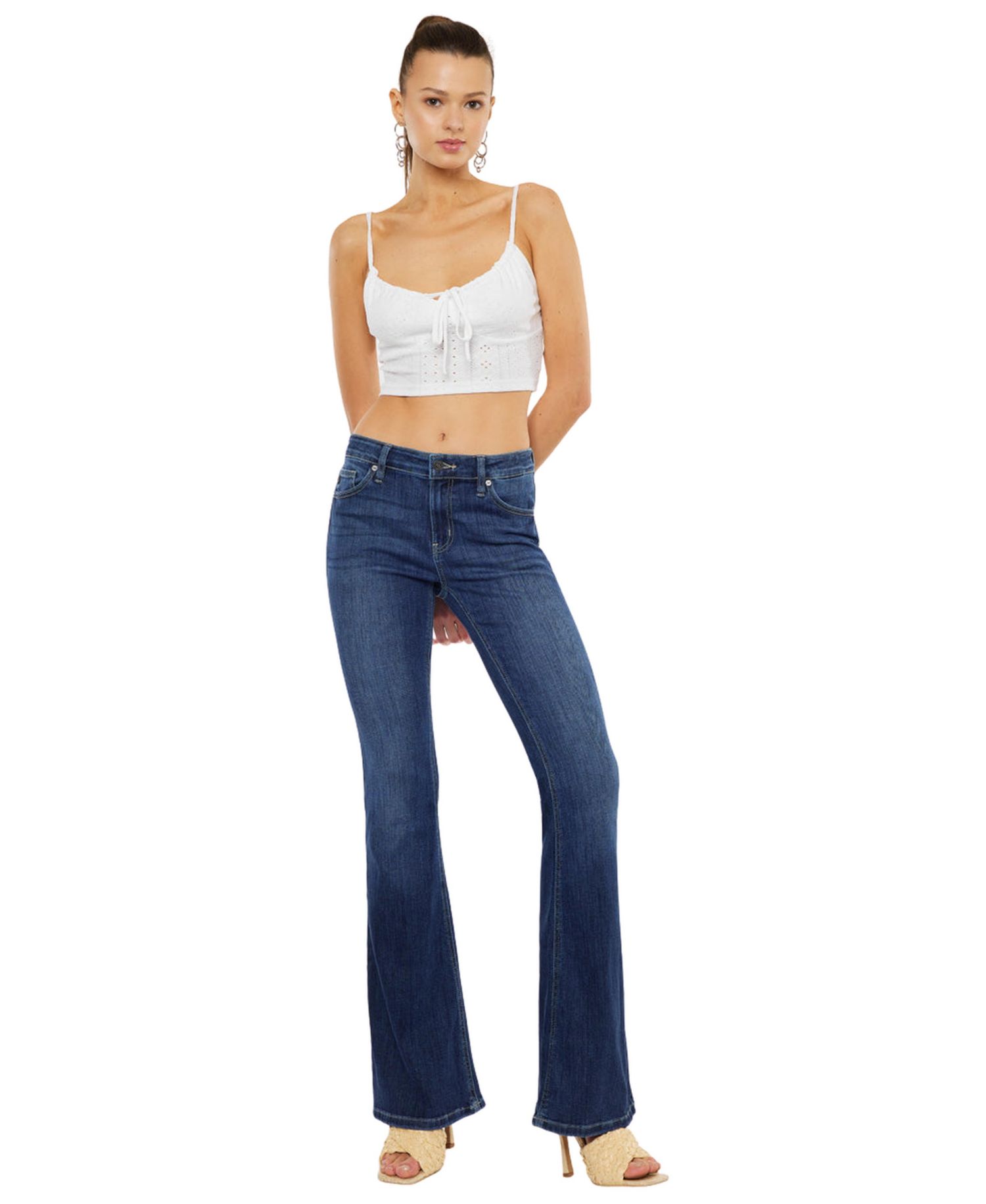 Women's Samuel Mid Rise Flare Jeans