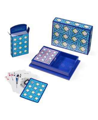 Basketweave Lacquer Card Set