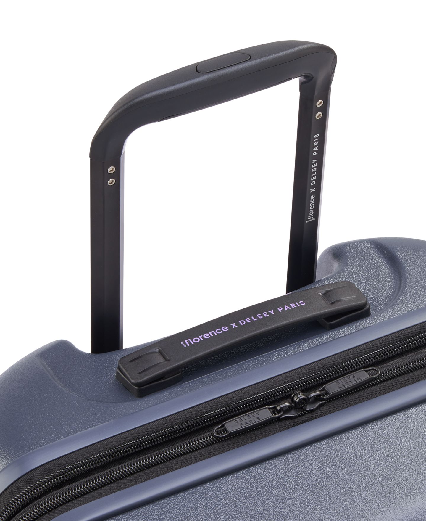 Чемодан florence by mills x Delsey Paris Catch Flights Carry-on Spinner, цвет: Антрацитовый — фото 6